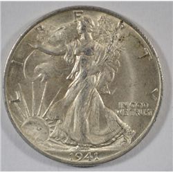 1941 S WALKING LIBERTY HALF DOLLAR ORIGINAL CHOICE BU