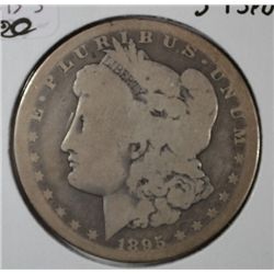 1895 S MORGAN DOLLAR GOOD