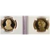 Image 2 : 2009 HARRISON and 2010  PIERCE $  NGC PF69 ULTRA CAMEO est  $10-$20