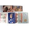 Image 1 : Run of mint sets per face value of $11.16 + denver mint coins  est $20-$25