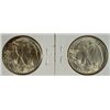 Image 2 : 1942 & 47 Walker half $  MS63 NICE FROSTY COINS     est $50-$60