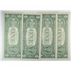 Image 2 : 5  1957  $1   silver certificates  STAR NOTES  NICE CHOICE CU  est $50-$55