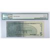 Image 2 : 2006 $5 FRnote  PMG25 discolored at mint  est  $25-$30