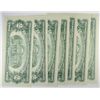Image 2 : 8  1963  $2 RED SEAL  U S NOTES  CHOICE CU  est  $65-$70