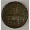 Image 1 : 1837 hard times token   NOT ONE CENT for DEFENCE