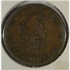 Image 1 : 1837 hard times token  I TAKE THE RESPONSIBILITY