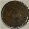 Image 2 : 1837 hard times token  I TAKE THE RESPONSIBILITY
