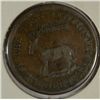 Image 2 : 1837 hard times token  I TAKE THE RESPONSIBILITY