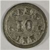 Image 2 : SAM'S INN BOSTON MA  WHITE METAL RARE RARE RARE  R9 only 2 to 4 KNOWN  XF
