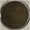 Image 1 : 1845 MERCHANT TOKEN  M P MORSE  NICE VF  est $40-$50
