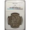 Image 1 : 1889 CC MORGAN DOLLAR NGC FINE 12 NICE