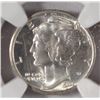 Image 2 : 1944 D MERCURY DIME NGC MS 66FB