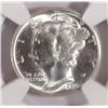 Image 2 : 1945 D MERCURY DIME NGC MS 64 FB
