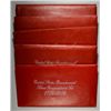 Image 1 : ( 5 ) 1976 3 PIECE BICENTENNIAL 40% SILVER UNCIRCULATED SETS