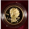 Image 2 : 1988 OLYMPICS COMMEMORATIVE $5.00 GOLD COIN, IN NICE ORIGINAL PACKAGING