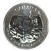 Image 1 : 2013 CANADIAN WILDLIFE SERIES ANTELOPE, ONE OUNCE .9999 SILVER