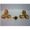Image 1 : 28.50 CTW CITRINE EARRING .925 STERLING SILVER