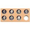 Image 1 : Proof Silver Washington Quarters 1992-1998 (7pcs)