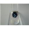 Image 1 : 28.50 CTW BLUE TOPAZ RING .925 STERLING SILVER