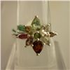 Image 1 : 24.40ctw,SEMIPRECIOUS RING .925 STERLING SILVER