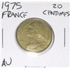 Image 1 : 1975 FRANCE 20 CENTIMES *RARE AU HIGH GRADE!! COIN CAME OUT OF SAFE!!