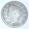 Image 1 : 1912-D LIBERTY HEAD "V" NICKEL *RARE KEY DATE VERY GOOD GRADE NICE EARLY NICKEL!!