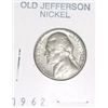 1962 JEFFERSON NICKEL *NICE EARLY NICKEL!! COIN CAME OUT OF SAFE!!