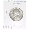1954 JEFFERSON NICKEL *NICE EARLY NICKEL!! COIN CAME OUT OF SAFE!!