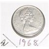 1968 CANADA 5 CENTS *RARE AU HIGH GRADE!! COIN CAME OUT OF AND IS PART OF CANADA COIN COLLECTION!!