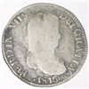 Image 1 : 1816 SILVER MEXICO/ZACATECAS 8 REALES *WAR OF INDEPENDANCE COIN WORLD BOOK VALUE IS $350.00+