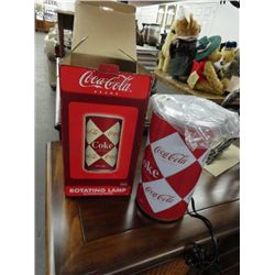 Coca Cola 60's Rotating Lamp