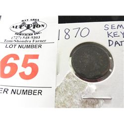 1870 Semi Key Date Penny