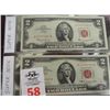 Image 1 : Pair of $2 Super Notes