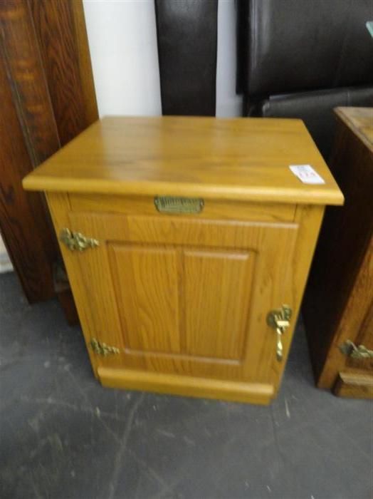 Reproduction Oak Ice Box