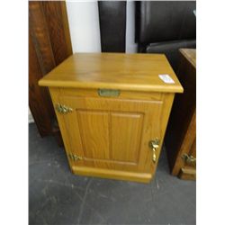 Reproduction Oak Ice Box