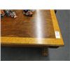 Image 2 : Eastlake Style 2 Tone Wood Hall Table - Finish Scratches