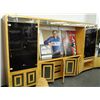 Image 1 : Romweber Mirrored Accent Wall Unit, Dining Table w/6 Chairs