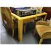 Image 2 : Romweber Mirrored Accent Wall Unit, Dining Table w/6 Chairs