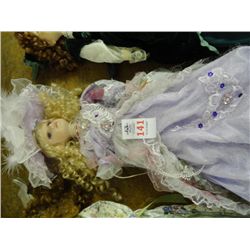 Blonde Casey Doll w/Purple Dress