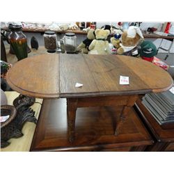 Oak Drop Leaf Doll Table