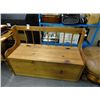 Image 1 : Pine Storage Hall Bench