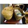 Image 1 : Wicker Baskets & Vintage Recipe Books