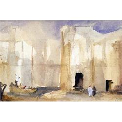 Hercules Brabazon Brabazon (1821-1900), View from Katasin, pencil and watercolour heightened with wh