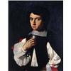 Image 1 : Dutch School (17th century), Portrait of a gentleman holding a flowerhead, oil on canvas, 73 x 60.5.