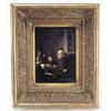 Image 1 : After Gerard (Gerrit) Dou (1613-1675), Schoolmaster and boys, oil on canvas, paper label verso inscr