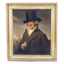 David Martin (1737-1797), Portrait of Robert Ramsay of Camno (1722-1806), half length, wearing a bla