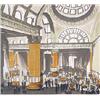 Image 1 : Edward Bawden (1903-1989), The Lobby, lithograph, signed lower left, inscribed 36/100 lower right, s