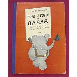 Brumhall, Jean de (1899-1937) The Story of Babar the little elephant with a preface by A A Milne, Lo
