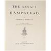 Image 2 : Banatt, Thomas James, The Annals of Hampstead, London, Adam & Charles Black, 1912, 4o, three volumes