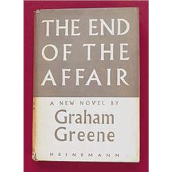 Greene, Graham, - Our Man in Havana, London, 1958, 4o, original blue cloth, spine lettered in gilt,.